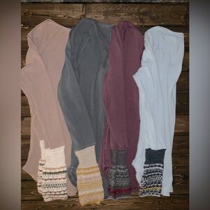 Bundle Free People Cuff Thermals